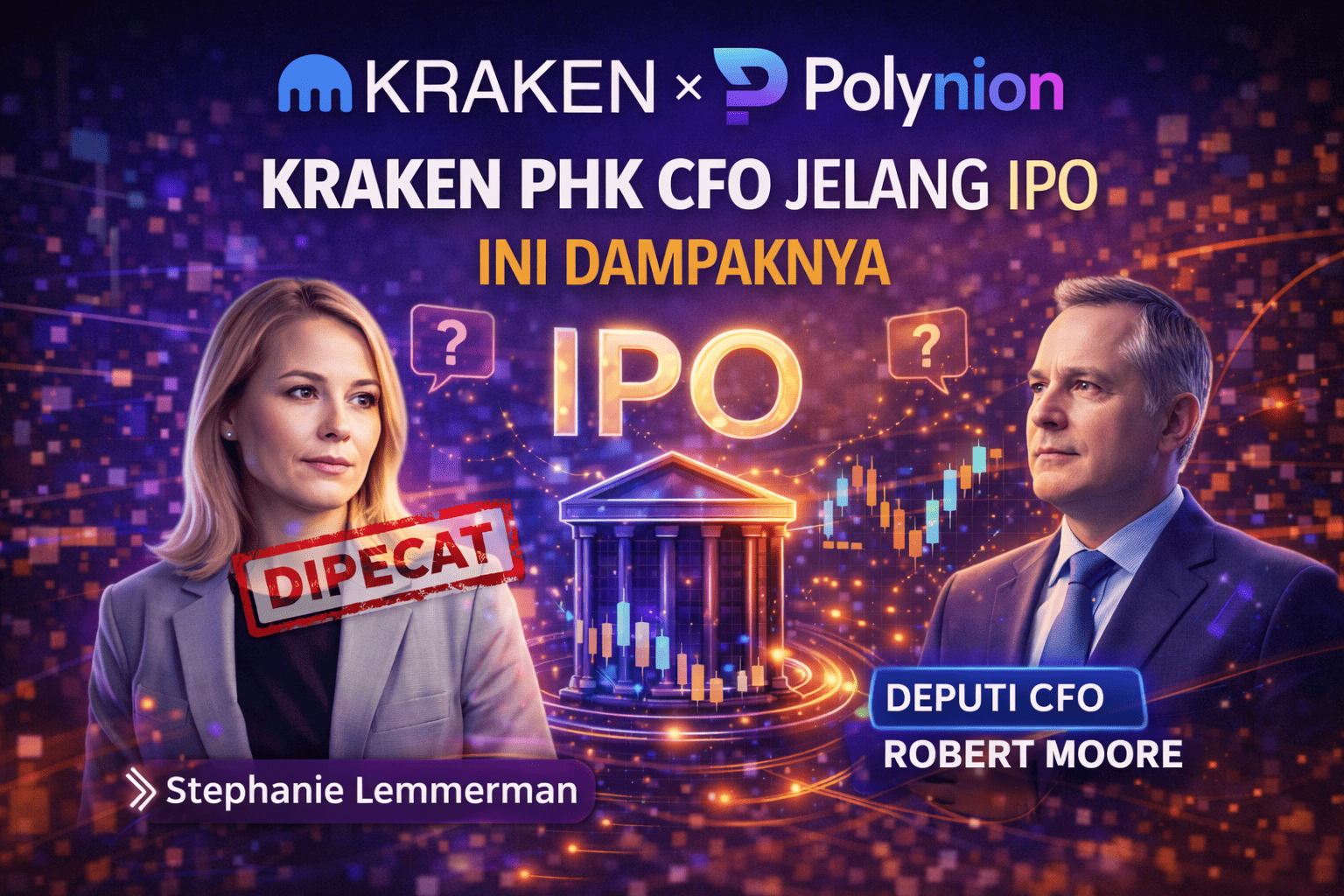 Kraken PHK CFO Jelang IPO, Ini Dampaknya