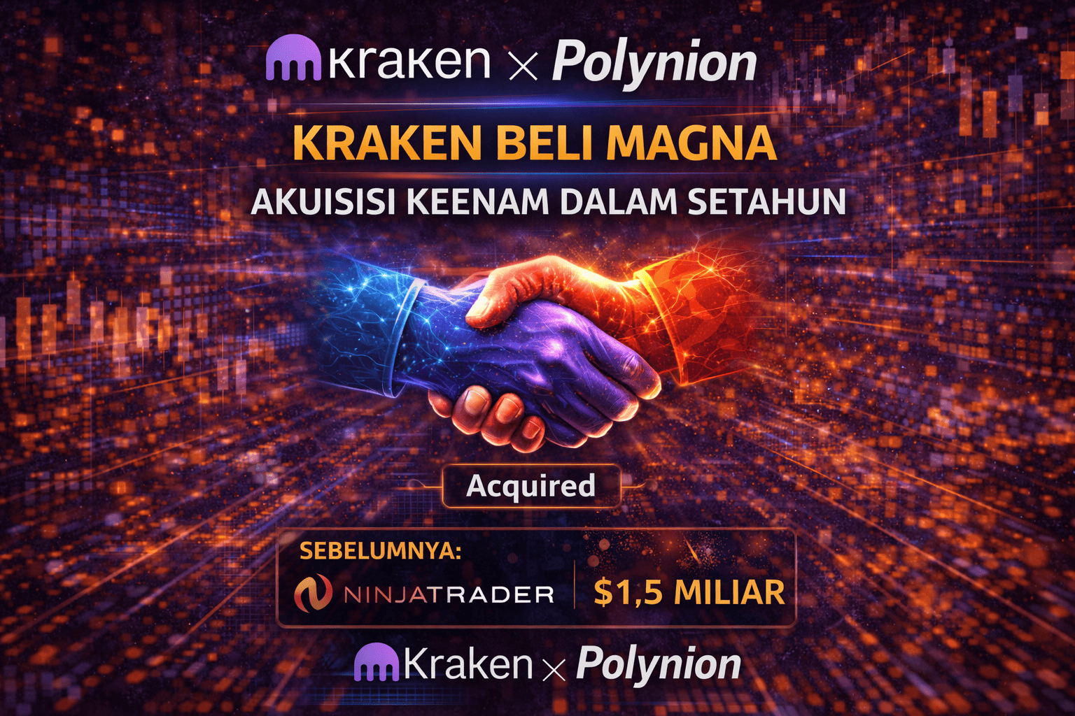 Kraken Beli Magna, Akuisisi Keenam dalam Setahun