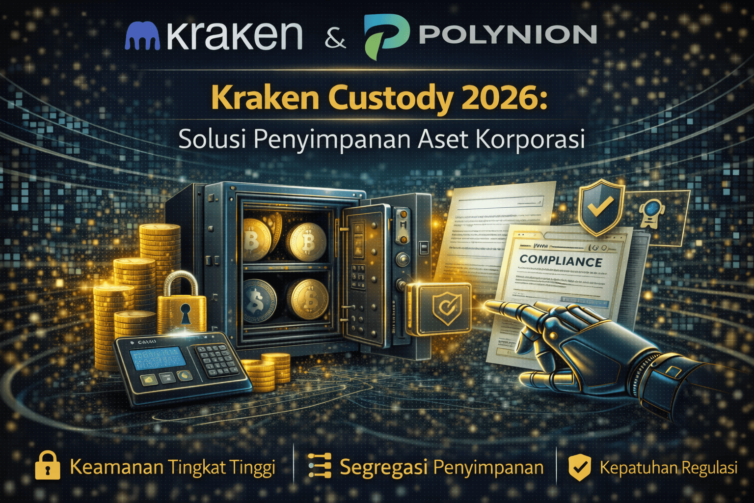 Kraken Custody 2026: Solusi Penyimpanan Aset Korporasi