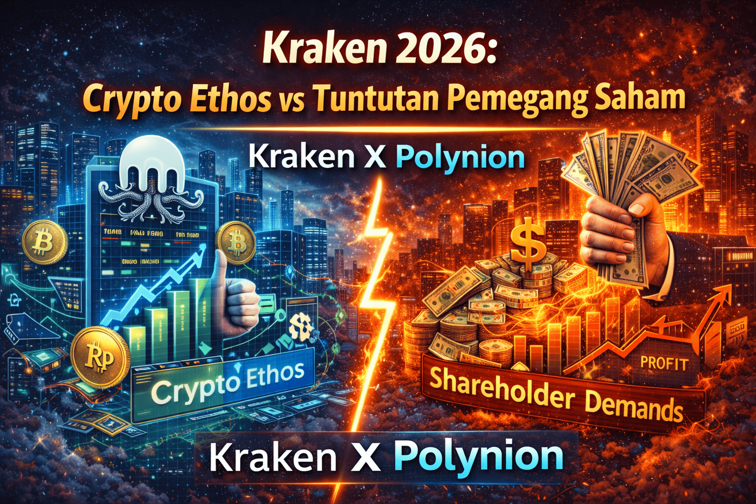 Kraken di 2026: Crypto Ethos vs Tuntutan Pemegang Saham