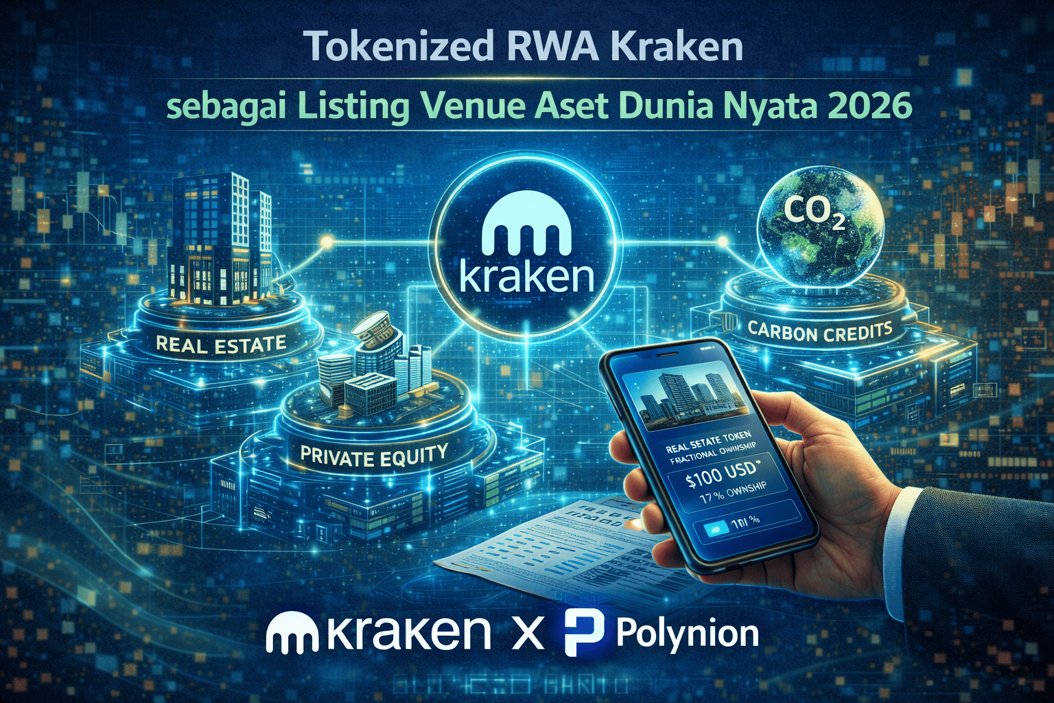 Tokenized RWA Kraken sebagai Listing Venue Aset Dunia Nyata 2026