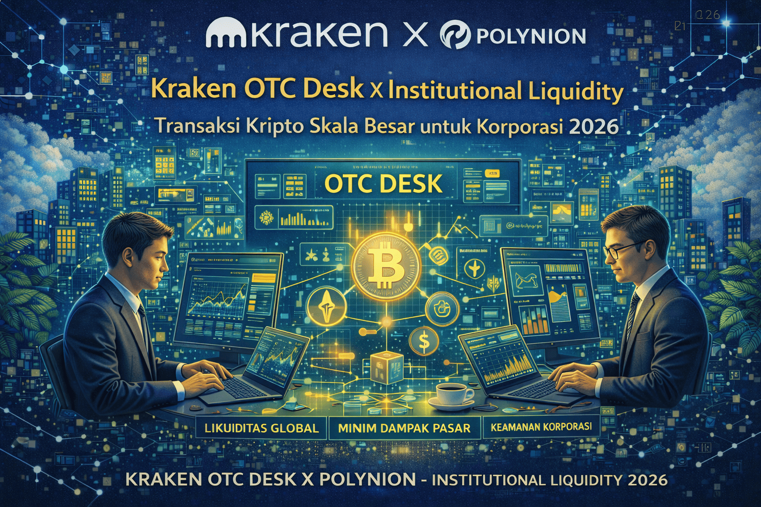 Kraken OTC Desk: Solusi Transaksi Besar untuk Korporasi 2026
